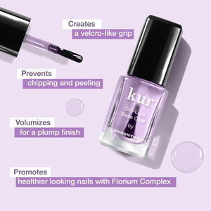 Grip Lock Base Coat like velcro for lakur to create a mani that lasts 12 ml / .4 fl oz