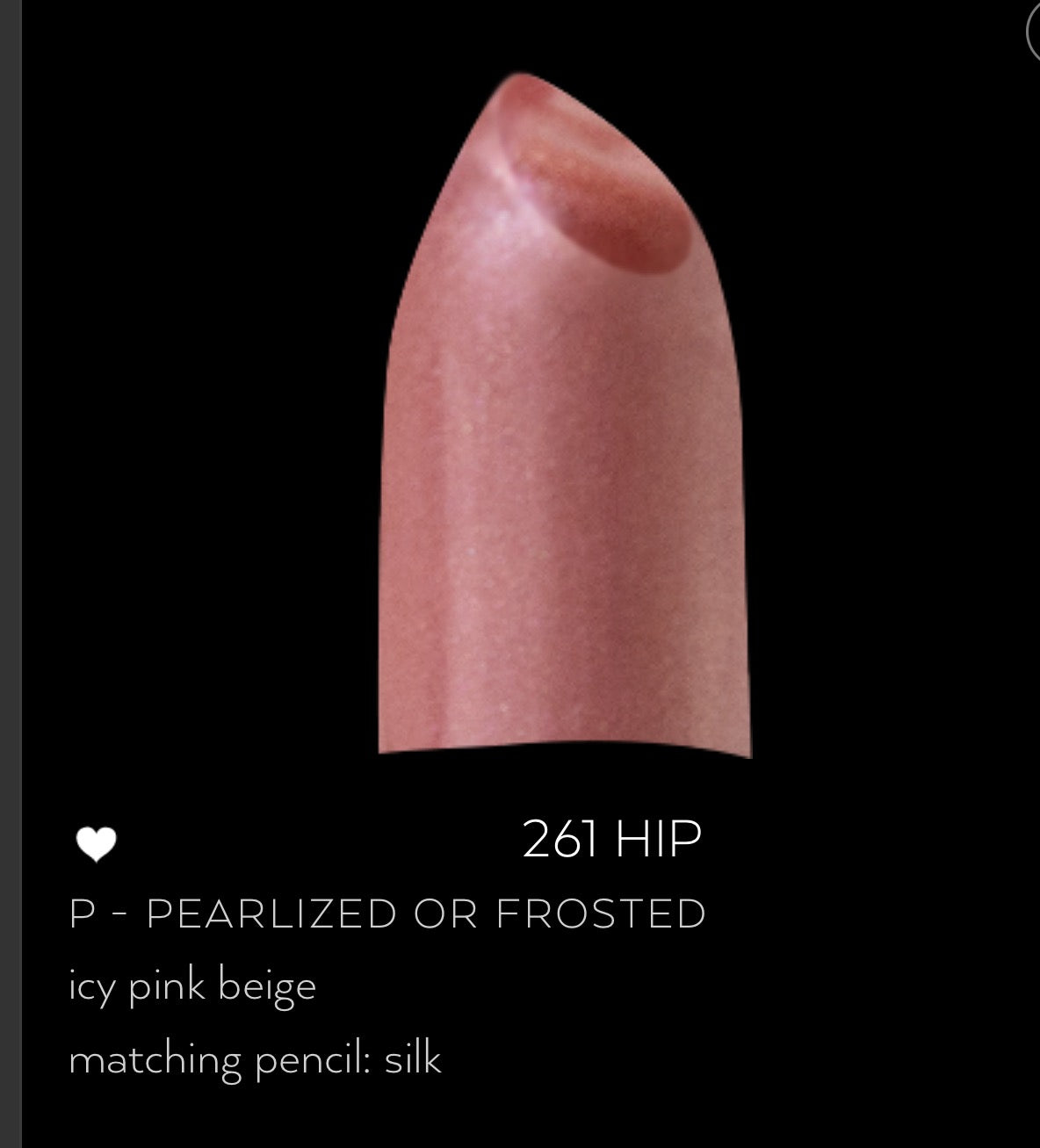 HIP- Frosted Lipstick